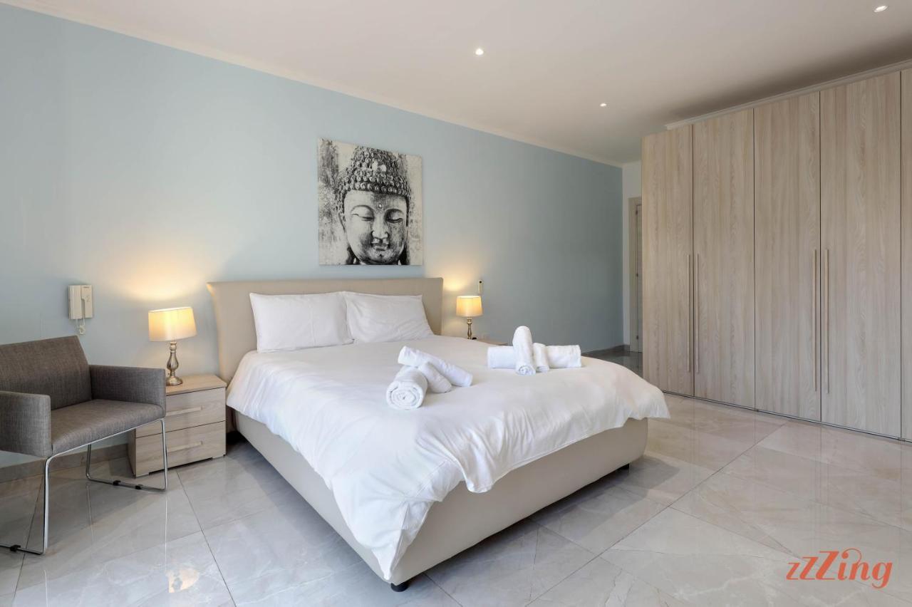 Pretty Beachfront Penthouse In Mellieħa Exterior foto